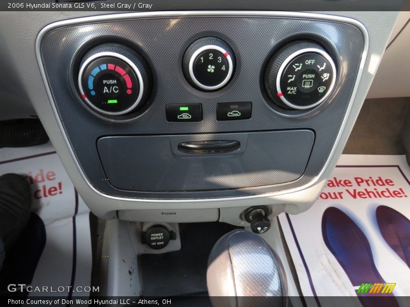 Steel Gray / Gray 2006 Hyundai Sonata GLS V6
