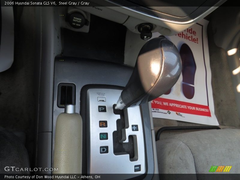 Steel Gray / Gray 2006 Hyundai Sonata GLS V6