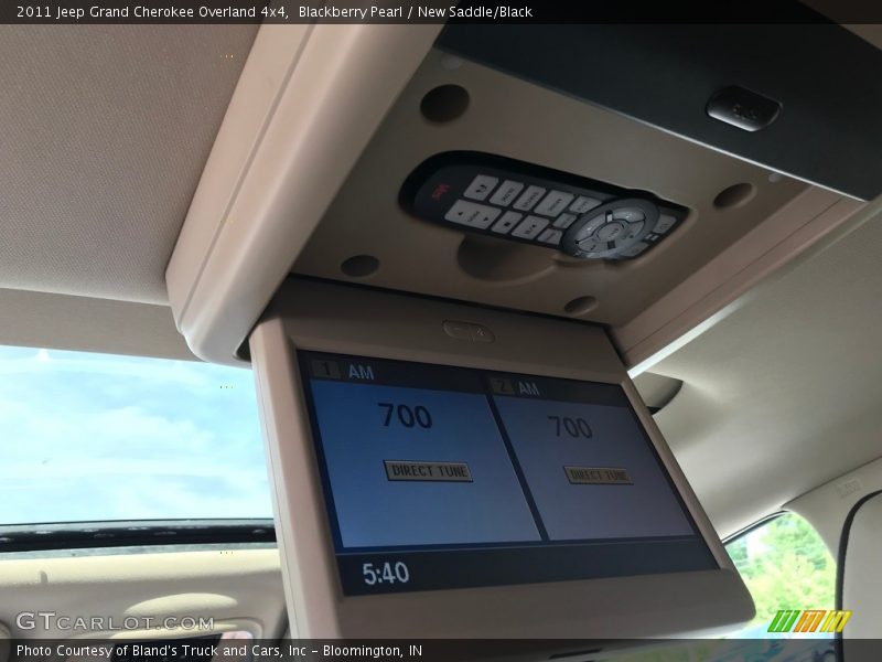 Blackberry Pearl / New Saddle/Black 2011 Jeep Grand Cherokee Overland 4x4