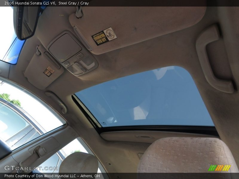 Steel Gray / Gray 2006 Hyundai Sonata GLS V6