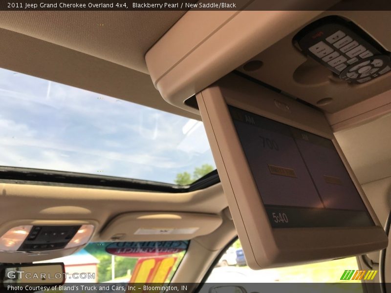 Blackberry Pearl / New Saddle/Black 2011 Jeep Grand Cherokee Overland 4x4