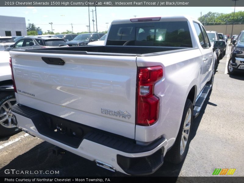 Iridescent Pearl Tricoat / Jet Black/Umber 2019 Chevrolet Silverado 1500 High Country Crew Cab 4WD