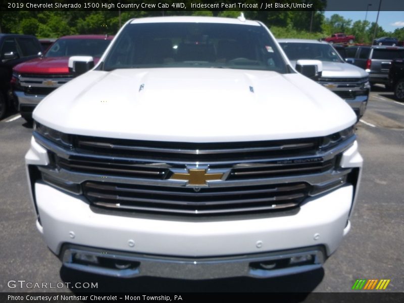 Iridescent Pearl Tricoat / Jet Black/Umber 2019 Chevrolet Silverado 1500 High Country Crew Cab 4WD