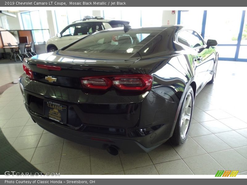 Mosaic Black Metallic / Jet Black 2019 Chevrolet Camaro LT Coupe