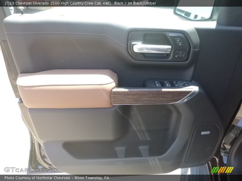 Black / Jet Black/Umber 2019 Chevrolet Silverado 1500 High Country Crew Cab 4WD