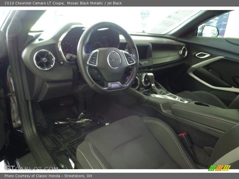 Mosaic Black Metallic / Jet Black 2019 Chevrolet Camaro LT Coupe