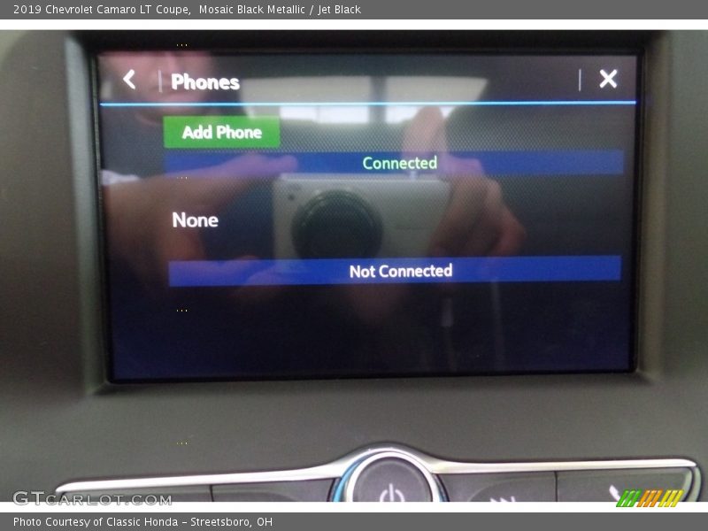 Mosaic Black Metallic / Jet Black 2019 Chevrolet Camaro LT Coupe