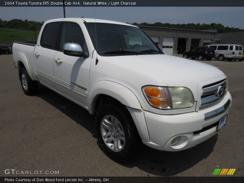 Natural White / Light Charcoal 2004 Toyota Tundra SR5 Double Cab 4x4