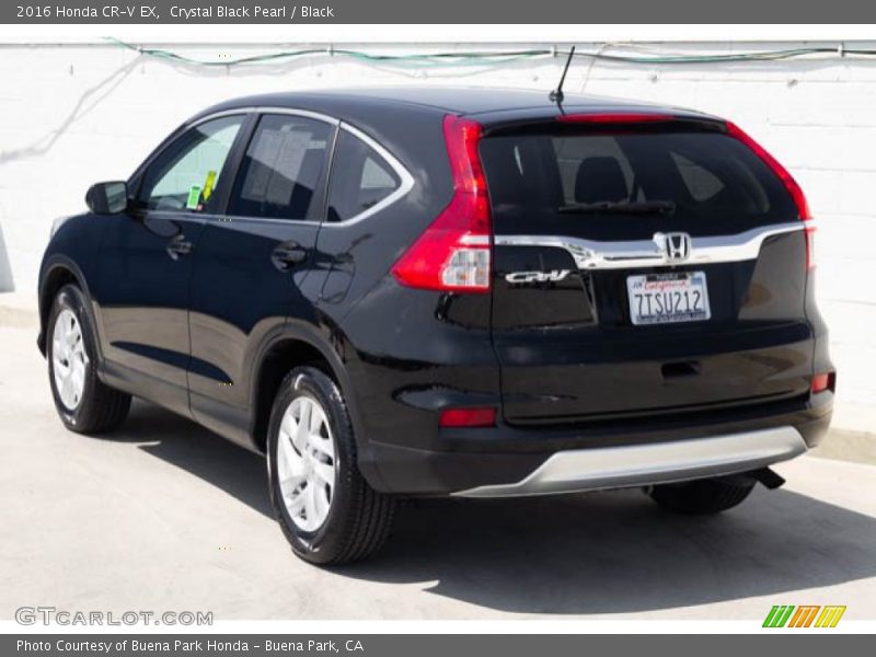 Crystal Black Pearl / Black 2016 Honda CR-V EX