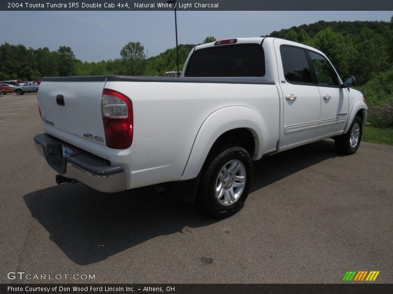 Natural White / Light Charcoal 2004 Toyota Tundra SR5 Double Cab 4x4