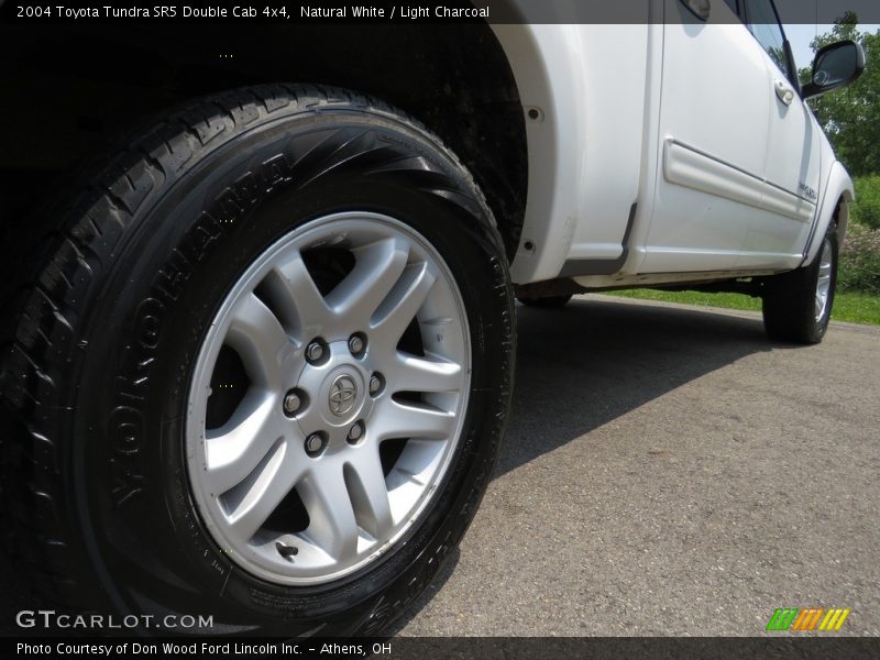 Natural White / Light Charcoal 2004 Toyota Tundra SR5 Double Cab 4x4