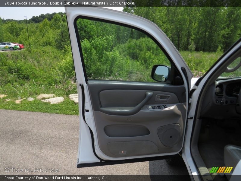Natural White / Light Charcoal 2004 Toyota Tundra SR5 Double Cab 4x4