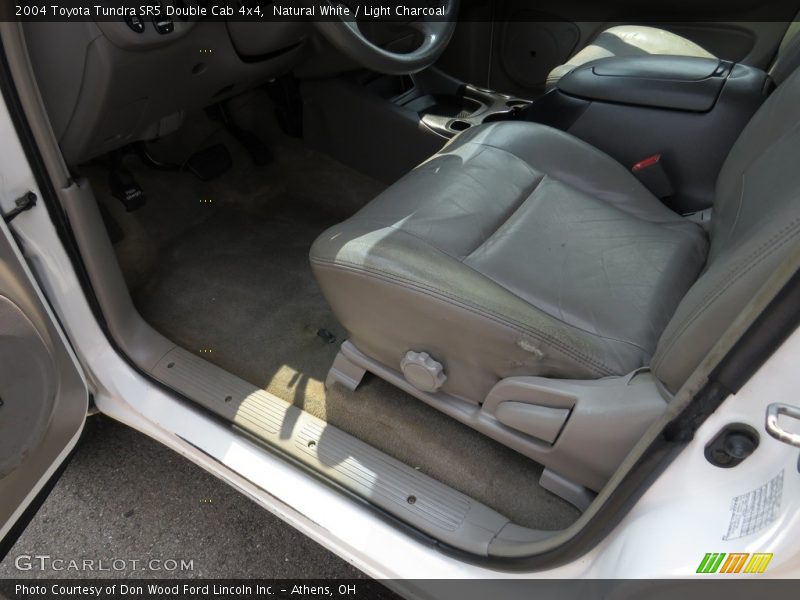 Natural White / Light Charcoal 2004 Toyota Tundra SR5 Double Cab 4x4