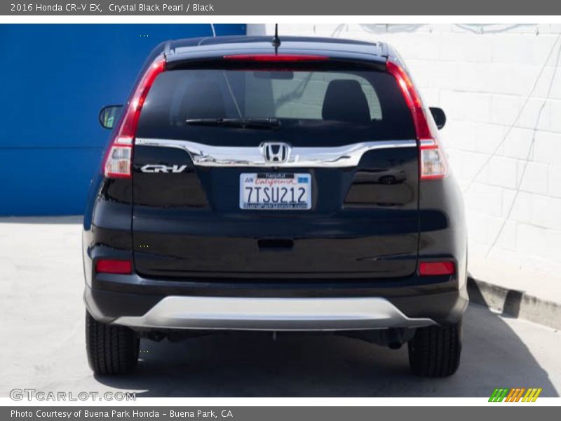 Crystal Black Pearl / Black 2016 Honda CR-V EX
