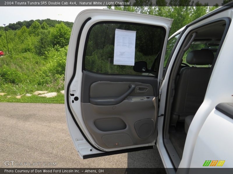 Natural White / Light Charcoal 2004 Toyota Tundra SR5 Double Cab 4x4