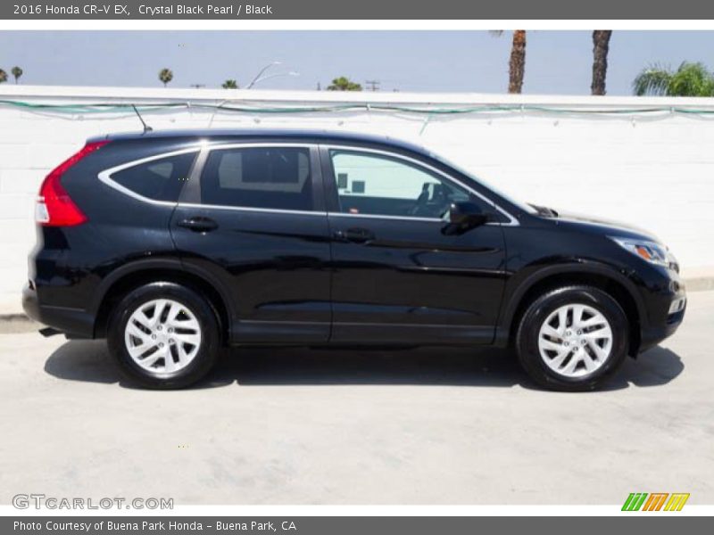 Crystal Black Pearl / Black 2016 Honda CR-V EX