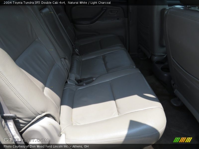 Natural White / Light Charcoal 2004 Toyota Tundra SR5 Double Cab 4x4