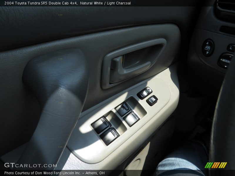 Natural White / Light Charcoal 2004 Toyota Tundra SR5 Double Cab 4x4