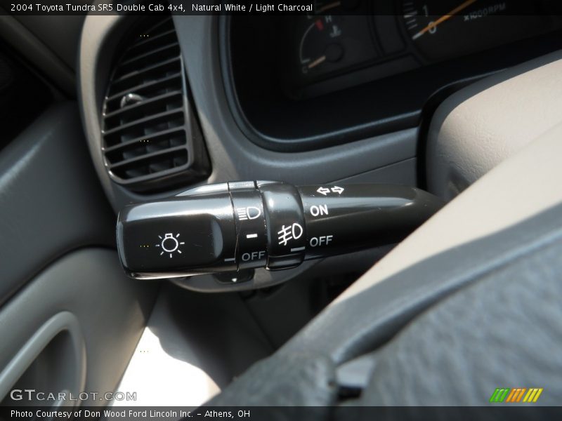 Natural White / Light Charcoal 2004 Toyota Tundra SR5 Double Cab 4x4