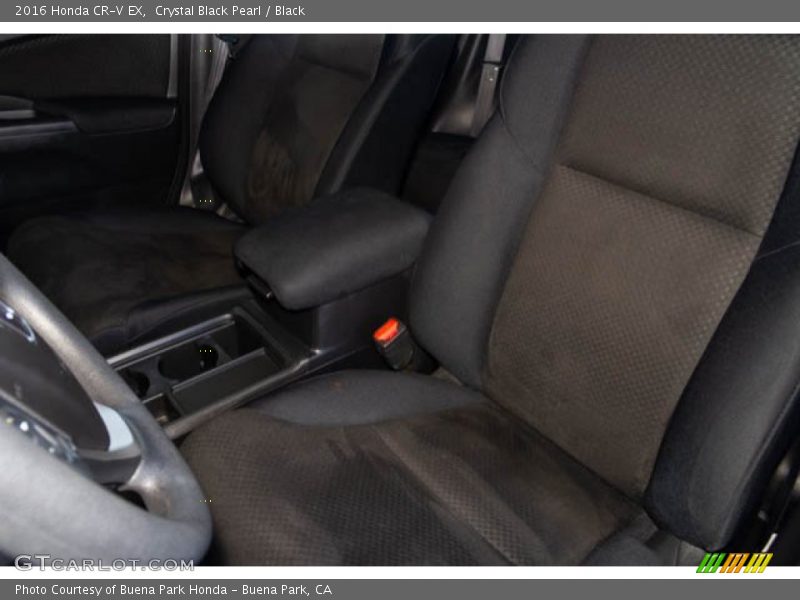 Crystal Black Pearl / Black 2016 Honda CR-V EX