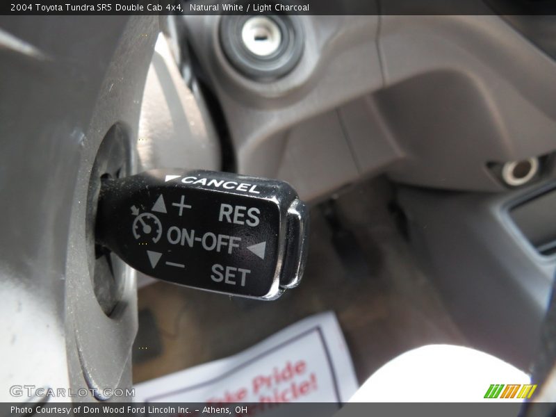 Natural White / Light Charcoal 2004 Toyota Tundra SR5 Double Cab 4x4