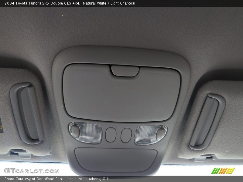 Natural White / Light Charcoal 2004 Toyota Tundra SR5 Double Cab 4x4
