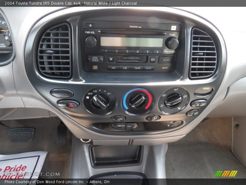 Natural White / Light Charcoal 2004 Toyota Tundra SR5 Double Cab 4x4