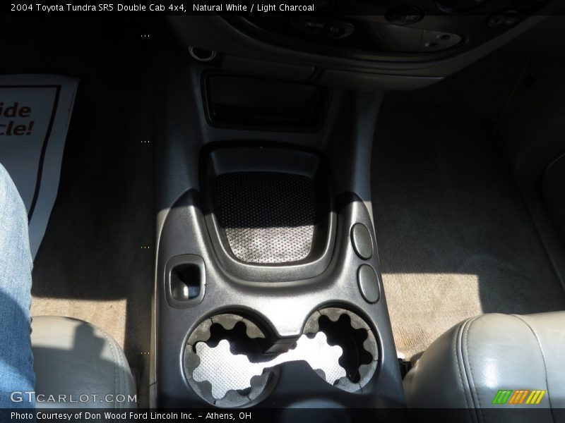 Natural White / Light Charcoal 2004 Toyota Tundra SR5 Double Cab 4x4