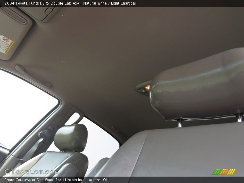 Natural White / Light Charcoal 2004 Toyota Tundra SR5 Double Cab 4x4