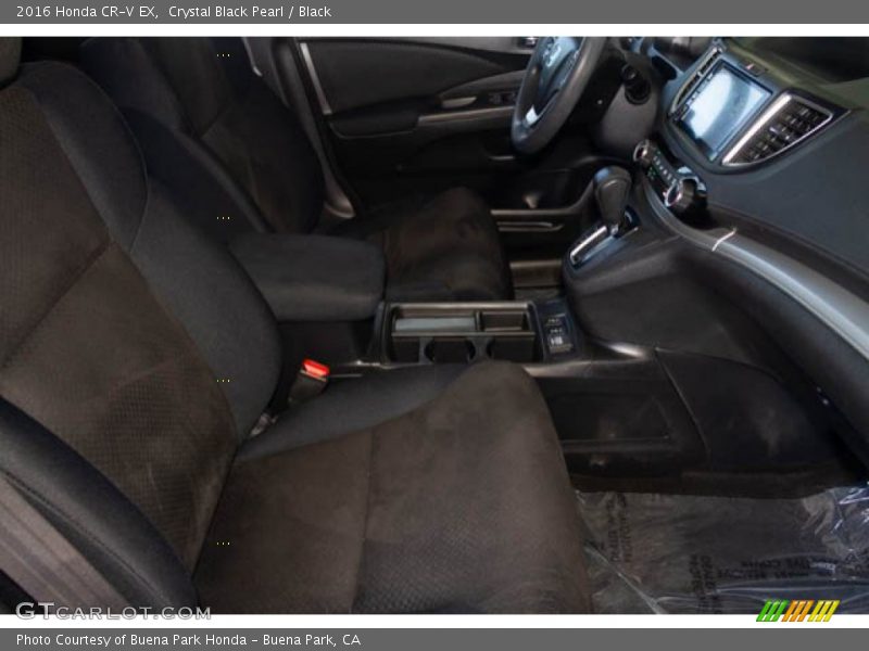 Crystal Black Pearl / Black 2016 Honda CR-V EX