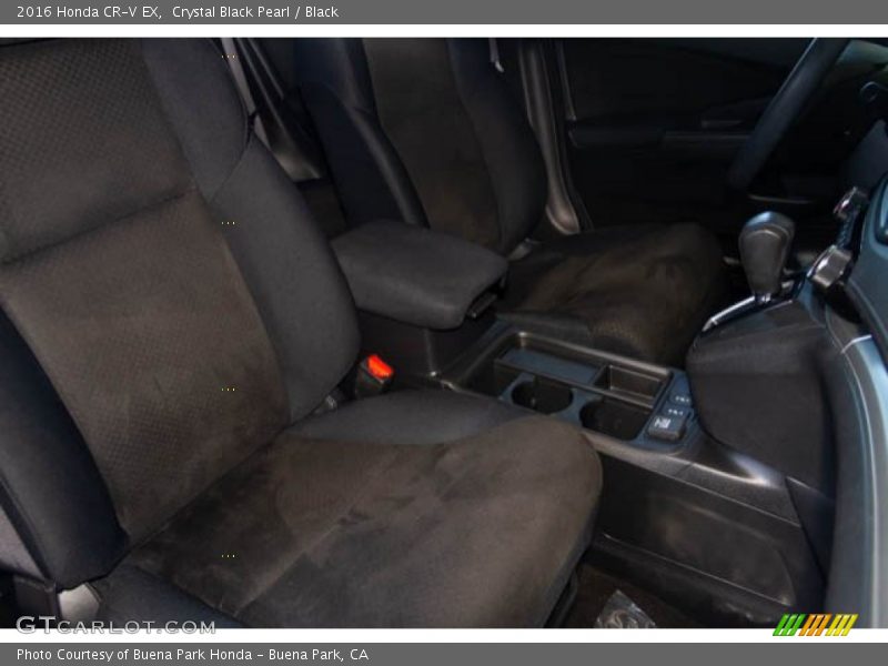 Crystal Black Pearl / Black 2016 Honda CR-V EX
