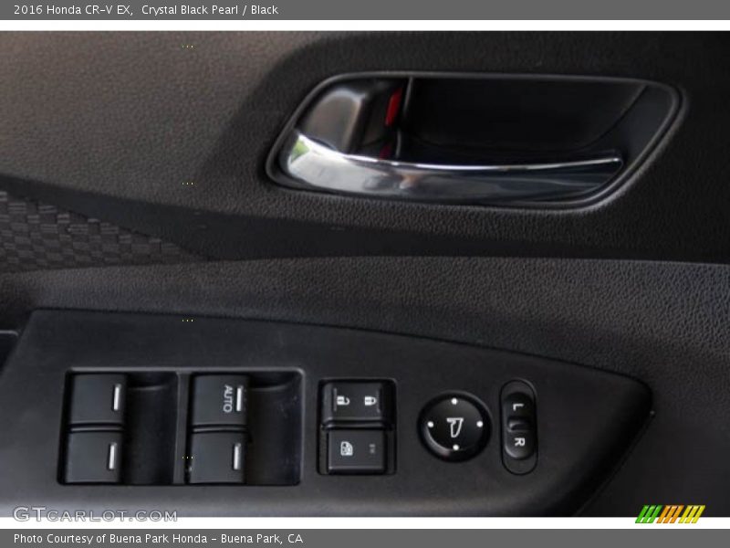 Crystal Black Pearl / Black 2016 Honda CR-V EX