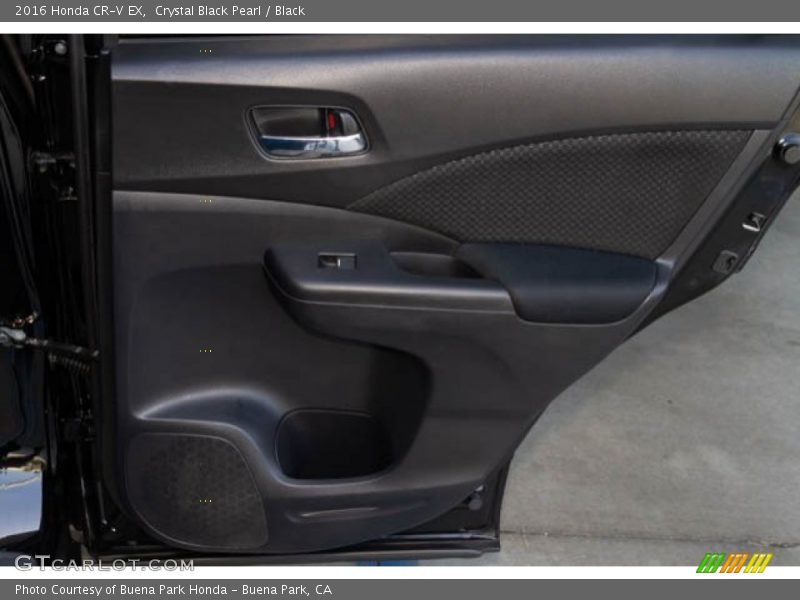 Crystal Black Pearl / Black 2016 Honda CR-V EX