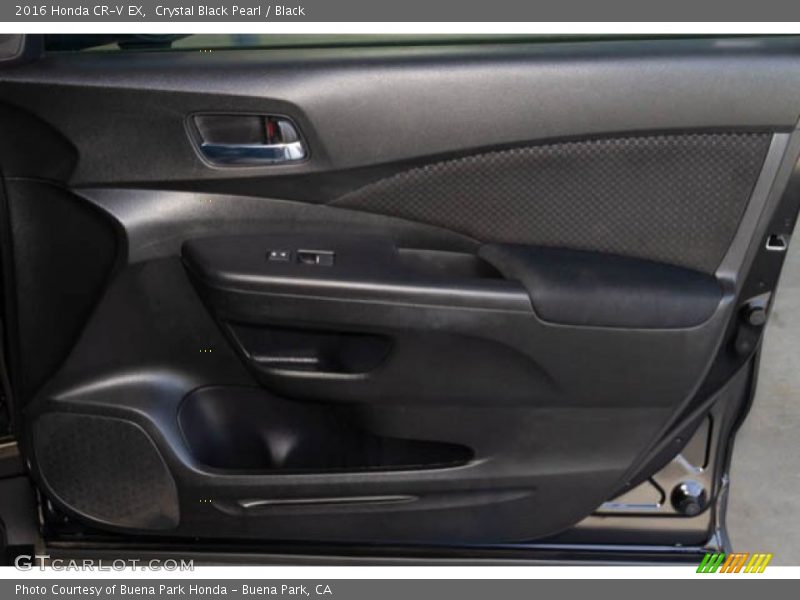Crystal Black Pearl / Black 2016 Honda CR-V EX