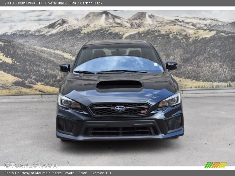 Crystal Black Silica / Carbon Black 2018 Subaru WRX STI