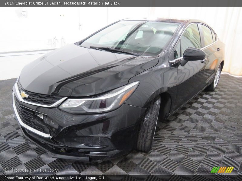 Mosaic Black Metallic / Jet Black 2016 Chevrolet Cruze LT Sedan