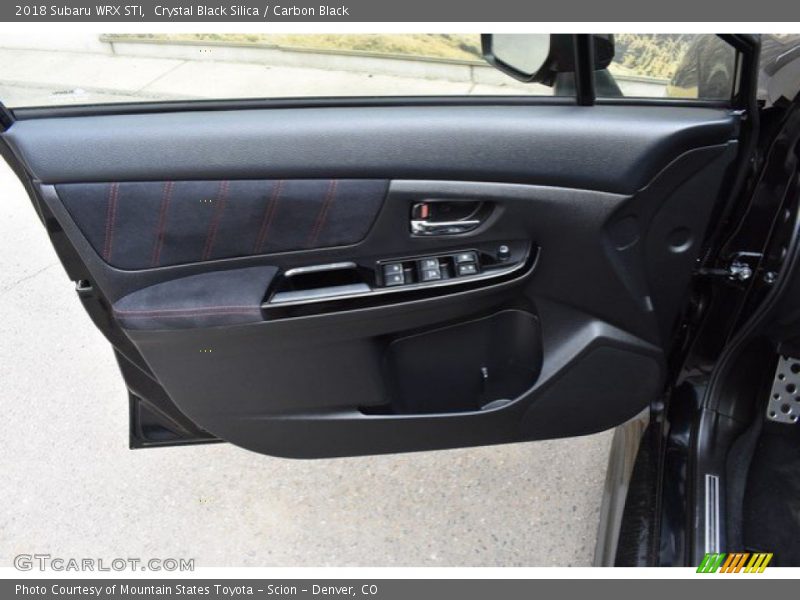 Door Panel of 2018 WRX STI