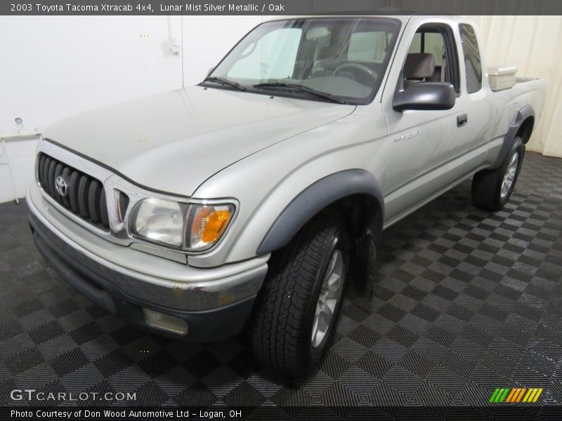Lunar Mist Silver Metallic / Oak 2003 Toyota Tacoma Xtracab 4x4