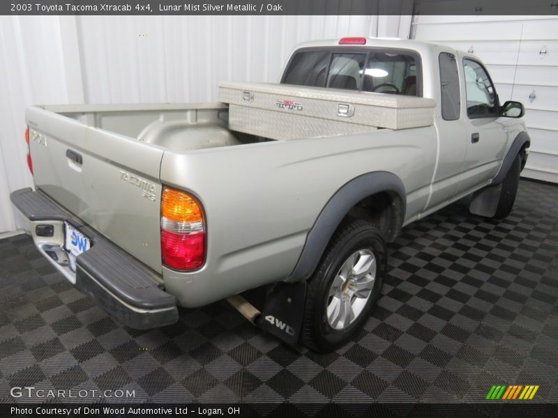 Lunar Mist Silver Metallic / Oak 2003 Toyota Tacoma Xtracab 4x4