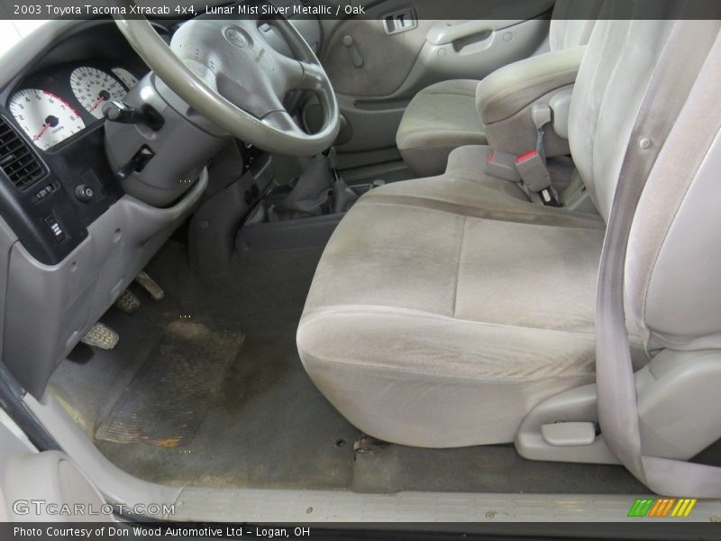 Lunar Mist Silver Metallic / Oak 2003 Toyota Tacoma Xtracab 4x4
