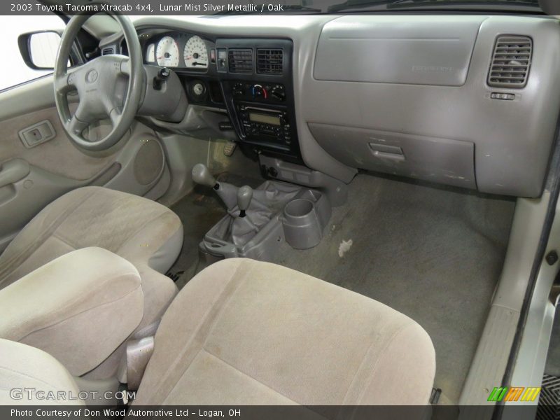 Lunar Mist Silver Metallic / Oak 2003 Toyota Tacoma Xtracab 4x4