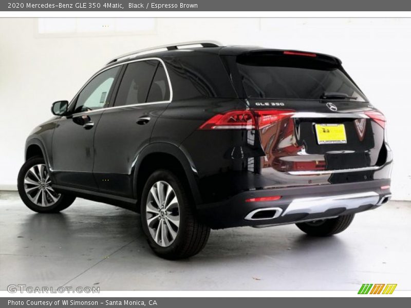 Black / Espresso Brown 2020 Mercedes-Benz GLE 350 4Matic