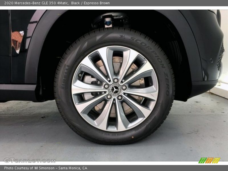 Black / Espresso Brown 2020 Mercedes-Benz GLE 350 4Matic
