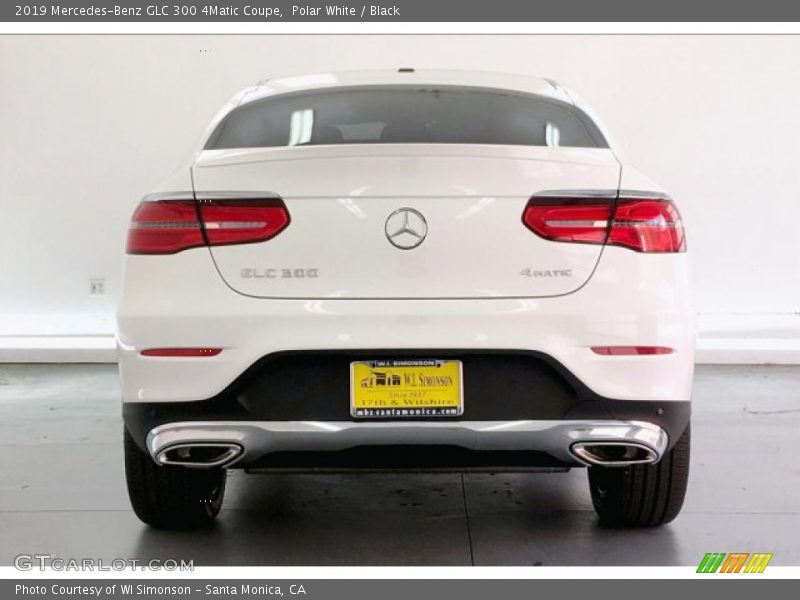 Polar White / Black 2019 Mercedes-Benz GLC 300 4Matic Coupe