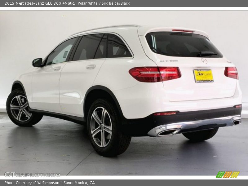 Polar White / Silk Beige/Black 2019 Mercedes-Benz GLC 300 4Matic