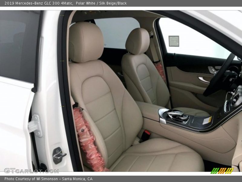 Polar White / Silk Beige/Black 2019 Mercedes-Benz GLC 300 4Matic