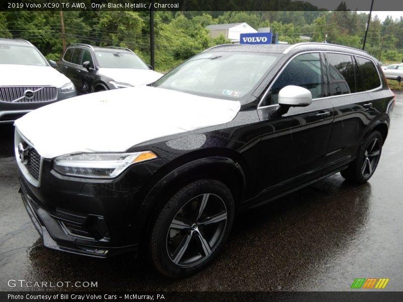 Onyx Black Metallic / Charcoal 2019 Volvo XC90 T6 AWD