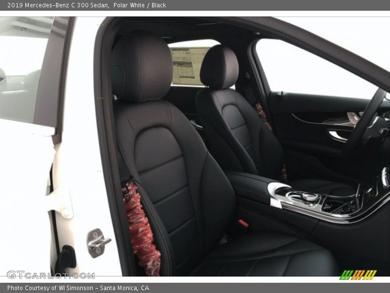 Polar White / Black 2019 Mercedes-Benz C 300 Sedan
