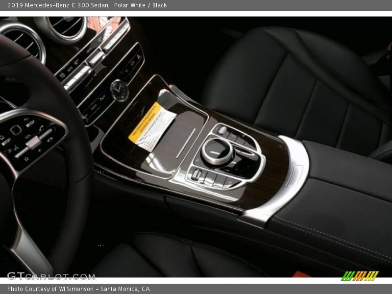 Polar White / Black 2019 Mercedes-Benz C 300 Sedan