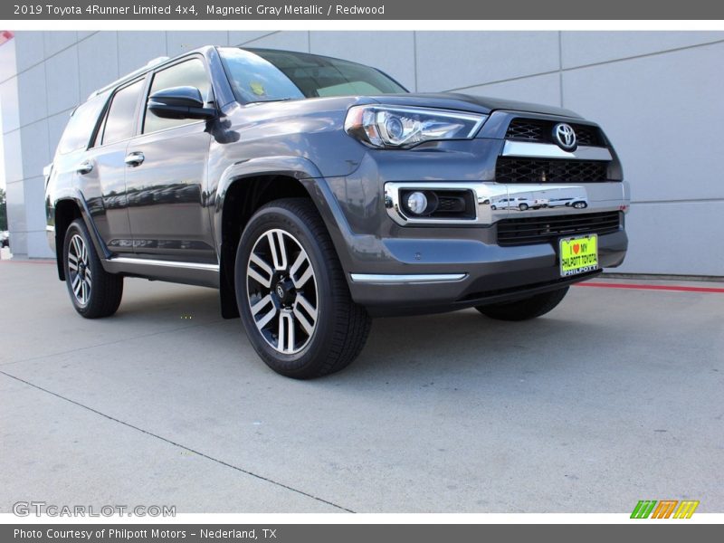 Magnetic Gray Metallic / Redwood 2019 Toyota 4Runner Limited 4x4